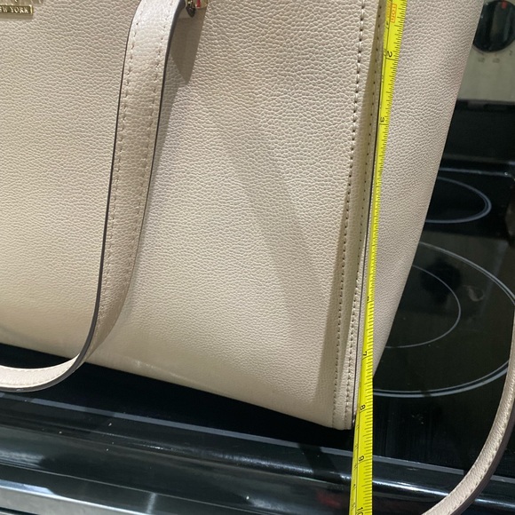Kate Spade large tan tote. Used but great condition. - Picture 5 of 6